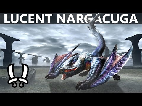 【MH3U】Lucent Nargacuga Dual Blades Solo 7:09 (Adrenaline)