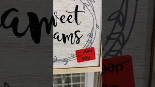 Primark sweet dreams wall hanging