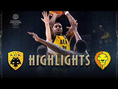 AEK BC v Patrioti Levice | Highlights | #BasketballCL 2025-26