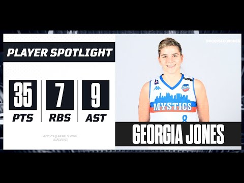Georgia Jones drops WBBL career best 35 points with EASE!