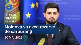 Știrile PRO TV (ORA 17:00) | MOLDOVA VA AVEA REZERVE DE CARBURANȚI | Moldova