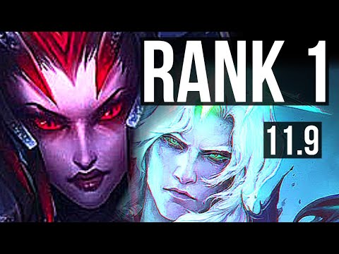 ELISE vs VIEGO (JUNGLE) | Rank 1, Rank 1 Elise, 7/3/10 | JP Challenger | v11.9