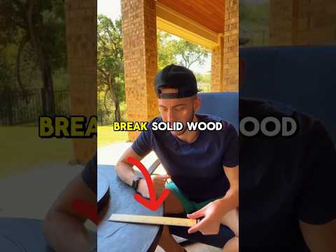 Can Paper Break Wood?