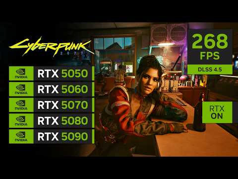 Cyberpunk 2077 | RTX 5050, 5060, 5070, 5080, 5090
