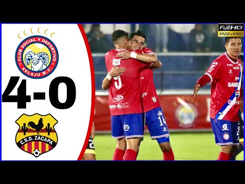 🔴 Xelajú 4-0 Zacapa - RESUMEN Y GOLES | Jornada 10 - Apertura 2024 🔥
