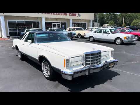 1979 Ford Thunderbird with FOUR THOUSAND MILES! Paint out in the natural light