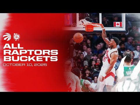 ALL BUCKETS | Toronto Raptors vs Boston Celtics, October 10, 2025