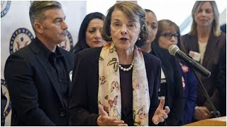 Violent Feinstein Caught In Revealing Pic Pinning GOP Senator Against The Wall – Then It All