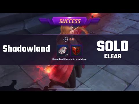 Shadowland SOLO Clear 1-30 | Noobs Guide | Marvel Future Fight