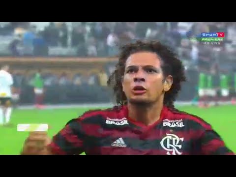 Gol de Willian Arão / Corinthians 0x1 Flamengo
