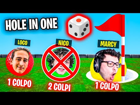 GOLF MA IL DADO DECIDE I COLPI MASSIMI! - Mini Golf