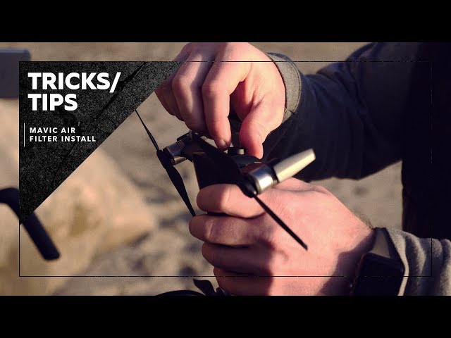 Video Teaser für PolarPro Tricks & Tips - How To Install DJI Mavic Air Filters