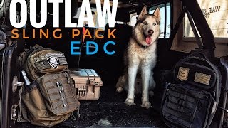My EDC - Every Day Carry w/ The 3V Gear Outlaw Sling Pack