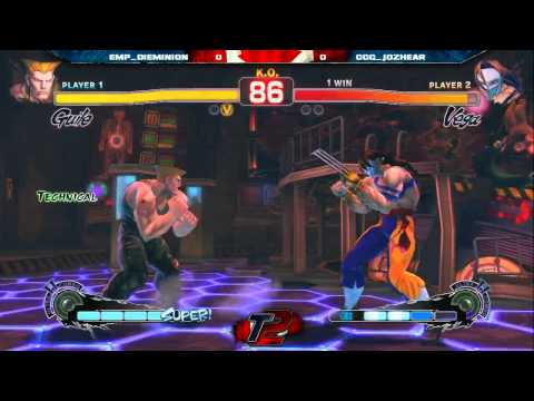 Toryuken 2 Day 2 - SSF4AE2012 Top 16 to 8 - EMP_Dieminion vs CCG_Jozhear