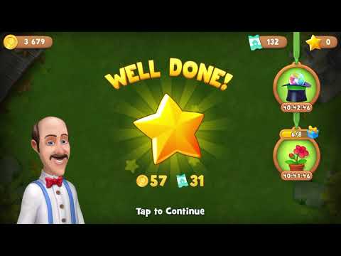 Gardenscapes Level 2095 With No Boosters - Lake House: Tiled Roof