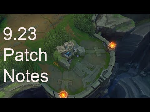 Patch 9.23 Rundown