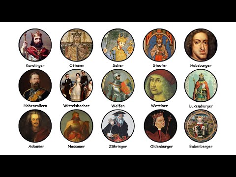 All German ruling dynasties explained