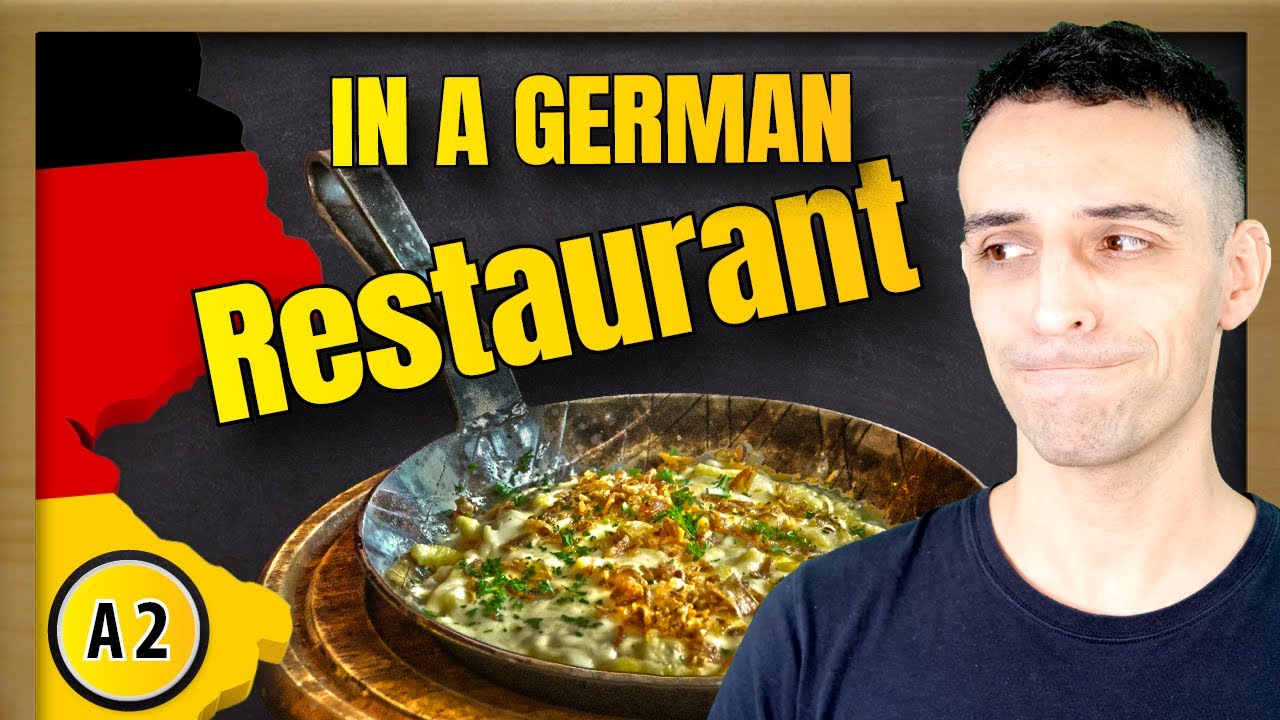 Learn how to order food in a German restaurant | Im Restaurant