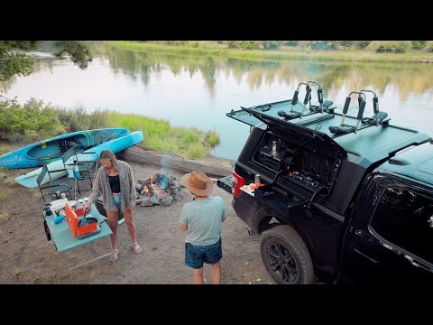 SmartCap Camping by the River