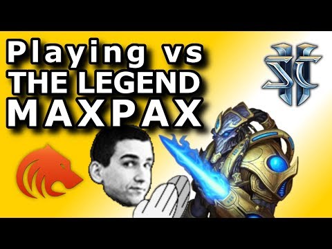 StarCraft 2: The First Time I Played vs MaxPax!