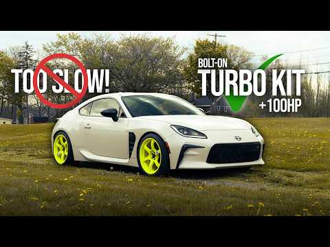 Fixing The Biggest Problem With The BRZ/GR86 [HKS Bolt-On Turbo Kit]