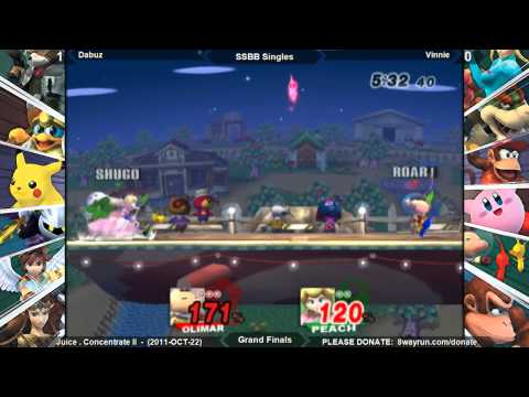 Concentrate II - Brawl Singles GF - Vinnie VS Dabuz