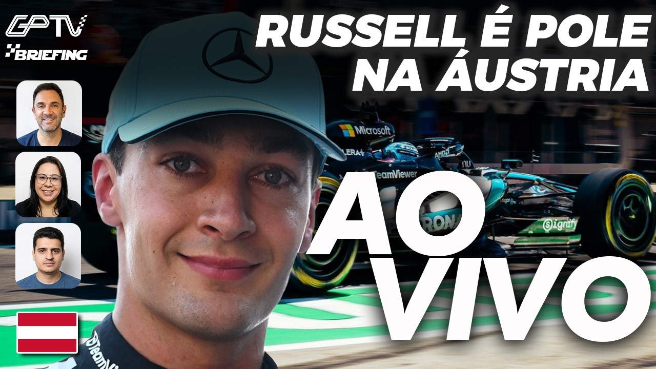 F1 2026: RUSSELL POLE, VERSTAPPEN BATE NA ÁUSTRIA: GRID DE LARGADA [narração + Briefing]