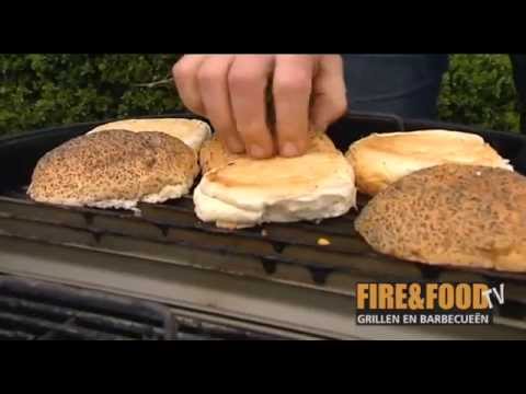 Fire&Food TV: Broodje hamburger van de barbecue | Spar