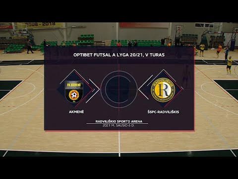 Optibet Futsal A Lyga | Akmenė - ŠSPC-Radviliškis | Rungtynių Santrauka |