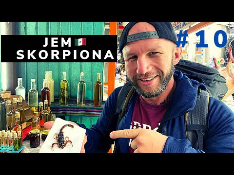 I'M EATING A SCORPION (and more) at a Mexican market... Mexico City 🇲🇽 #10