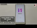 Xiaomi Redmi 5 Plus <MEG7/ MEI7></p><p>FRP Unlock/ Google Account Bypass 2020 || MIUI 11 (Without PC)