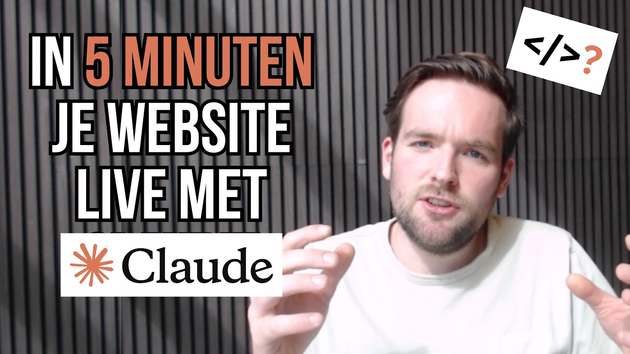 Van idee tot live website met Claude AI: het volledige proces