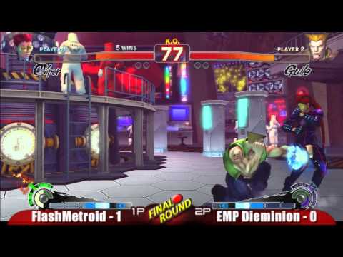 FlashMetroid vs EMP Dieminion South Florida Challenge IV SSF4 Singles