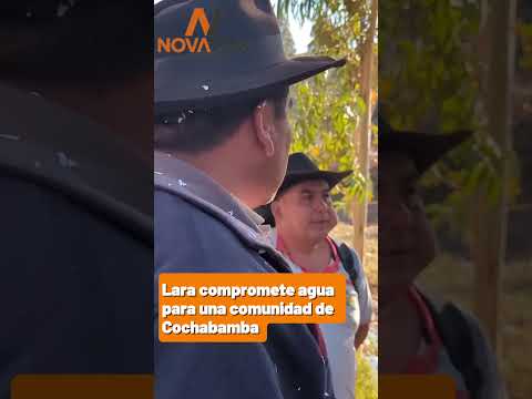 🟠 #EdmandLara se comprometió con los comunarios de Anzaldo