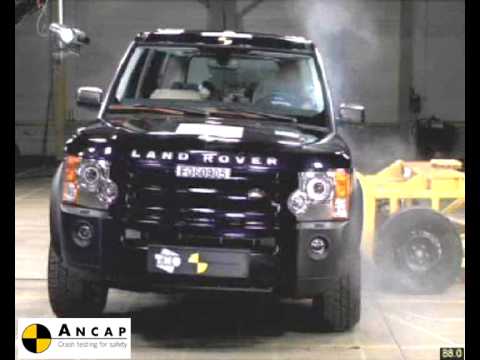 Land Rover Discovery 3 2006 ANCAP Crash Test (4 stars)