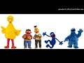 Big Bird Ernie Bert Grover Cookie Monster For The First Time