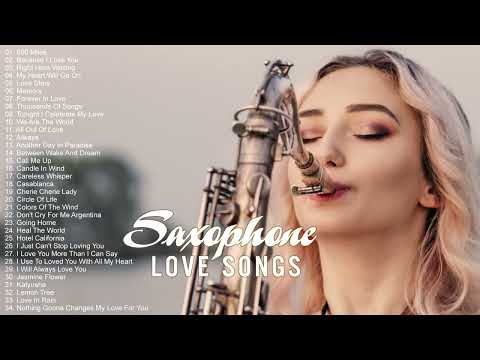 Greatest 200 Romantic Saxophone Love Songs - Best Relaxing Saxophone Songs Ever - Instrumental Music