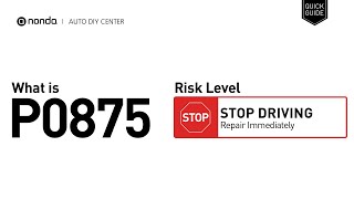Meaning of OBD p0875