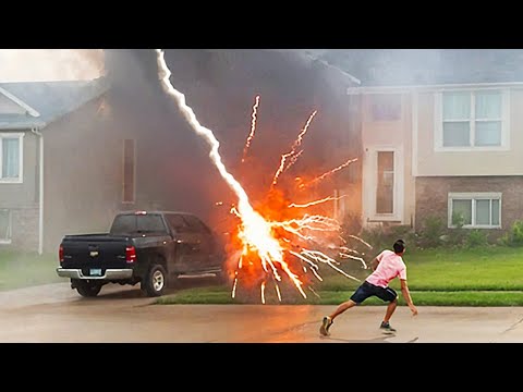 100 Luckiest People Ever Caught on Camera