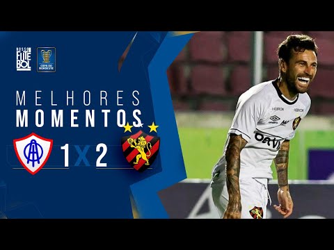 Gols e lances de Itabaiana x Sport