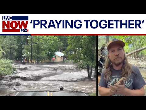 Video | New Mexico flash flood: "Thought they were going to drown," father says