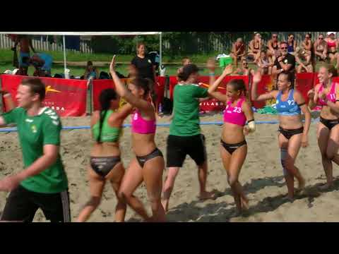 Szentendrei NKE - Strandépítők Girls (1-2) | Strandkézilabda Országos Döntő 2021 | Hajdúnánás