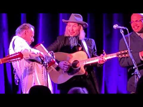 Dave Alvin, Santiago Jimenez Jr., Jerron Paxton: "Goodnight Irene" (4/14/2023; San Francisco, CA)