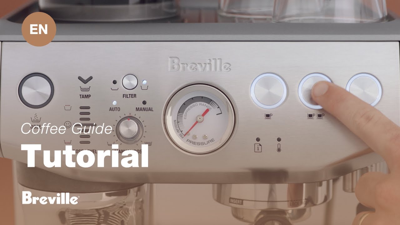 How to adjust the shot volume and temperature