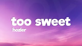 Hozier - Too Sweet (Lyrics)