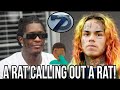 6ix9ine Calls Out Young Thug For Snitching Claims Other Rappers Are Selective Politicking