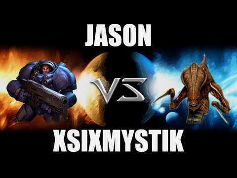 Jason (T) vs xSixMystik (Z) -- Starcraft 2 [LAGTV]