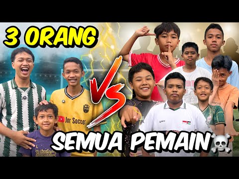 3 People VS All Players☠️ Can Roihan and the Plastic Ball King Win??😭