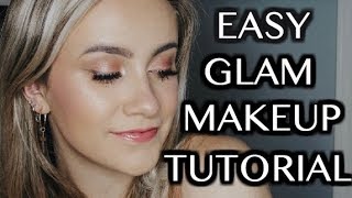 MY GO TO MAKEUP FOR GOING OUT || EASY GLAM MAKEUP TUTORIAL