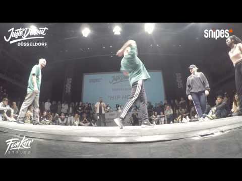 JD DÜSSELDORF 2017 //Half final Hip Hop-  Ukay & Majid Vs. Calipso & Gifty